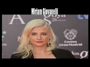 Miriam Giovanelli - Actress