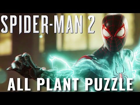 Spider-Man 2 - All Plant Puzzle solutions