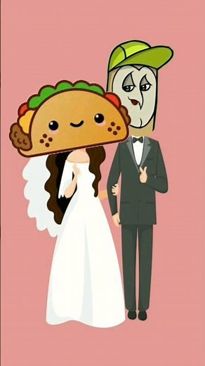 Taco Love Song #shorts #meme #animation