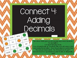 Adding Decimals Game