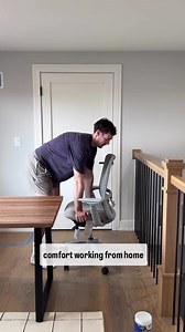 Desk, chair, accessories, done. Create the right workspace with modern design that keeps you comfortable day after day. 🎥: @drewfromladue | Haworth