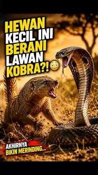 This Little Mongoose Dares to Fight a Cobra?! 😱🐍 #Mongoose #Cobra #Wildlife