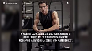 Sacha Baron Cohen unveils 'mid-life crisis' body transformation: 'This is not AI'