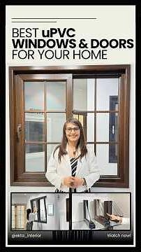 ❌ Wooden Windows ✅ uPVC Windows by Prominance #Home