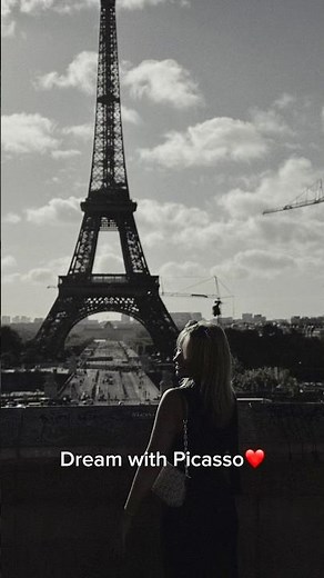 Dream with Picasso🤩 #paris #france Try Picasso App