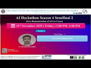 AI Hackathon S4 SF2 UC1 - GST Reconciliation Tool - CA. Shashank Saboo
