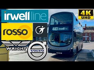 [Transdev: Irwell Line 483 Bury to Burnley via Edenfield & Rawtenstall] Wright Eclipse G2 Volvo B9TL
