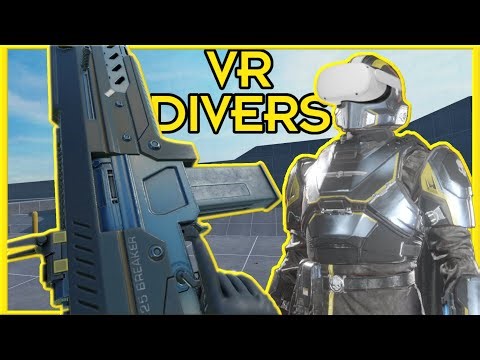 Playing as a Helldiver in Virtual Reality