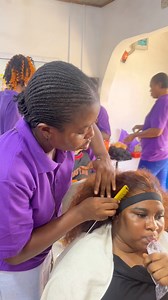 1.1M views · 10K reactions | Install my client hair with me殺 #fypreelsシ゚viralシ #viralreelsシ #viralreels #goviralreels #vlog #viral #explore #tutorial # | Uchechi Gloria | Facebook