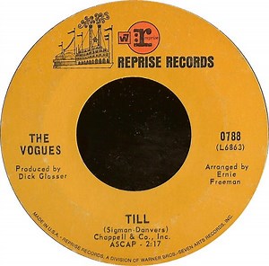 The Vogues - Till / I Will