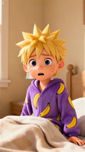 Naruto woke up alone at home