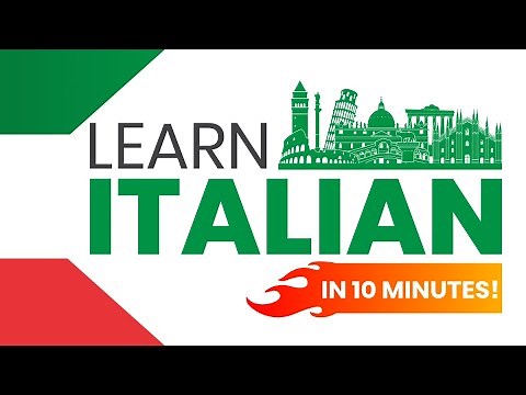 LEARN ITALIAN FAST - Speak Italian in 10 minutes!