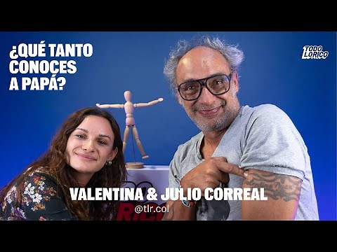 Julio Correal and Valentina Correal played "How well do you know Dad?" 😂🤣