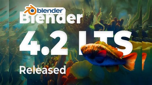 Blender 4.2 LTS 正式版发布了！五分钟带您了解所有新功能~