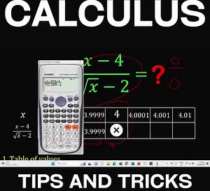 Tips and Tricks | Calculus | Finding Limits in THREE Different Ways | Asisten and German Academy