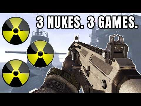 MW2 but the video ends when i get a Nuke 3 Games in a row..