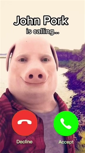 JOHN PORK IS CALLING ME...
