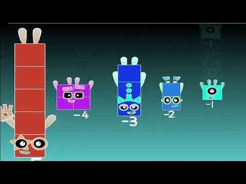 Negative Numberblocks intro But it's Upside Down , Dozenalblocks , Learn to Count With Numberblocks