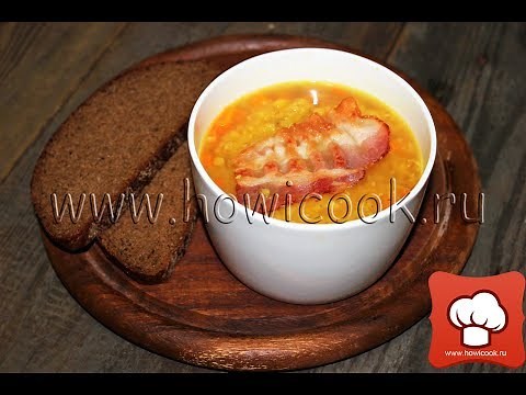 Soup with lentils and bacon by Jamie Oliver