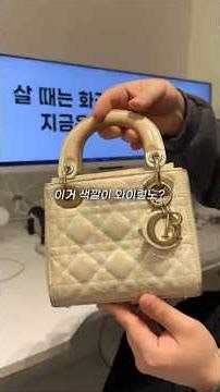 The glamorous transformation of a grimy lady bag