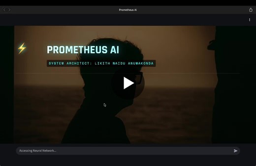 #ai #generativeai #python #fastapi #streamlit #ollama #machinelearning #fullstack #artificialintelligence #opensource #llama3 #coding #innovation #techcommunity #webdevelopment | LIKHITH NAIDU ANUMAKONDA