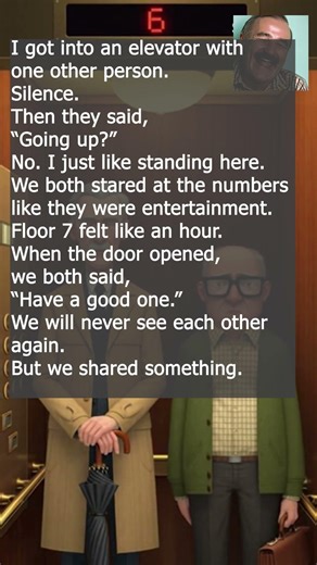 Elevator Small Talk Is Dangerous😂