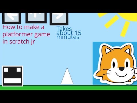 How to make a platformer game in Scratch Jr