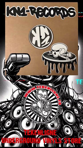 KN1 records 01 - www.TEKENLIGNE.fr vinyls shop