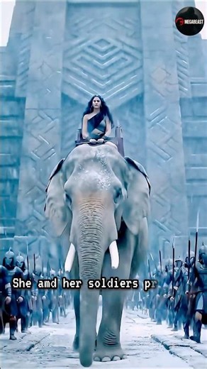 Queen meet her Elephant and start war
