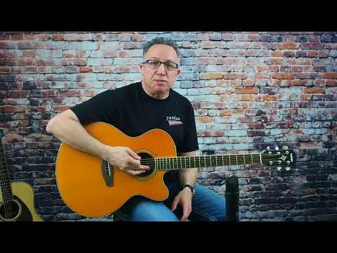 Yamaha CPX600 Acoustic Guitar Demo