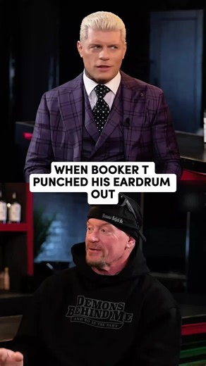 Booker T Knocks Out Eardrum in WWE Match
