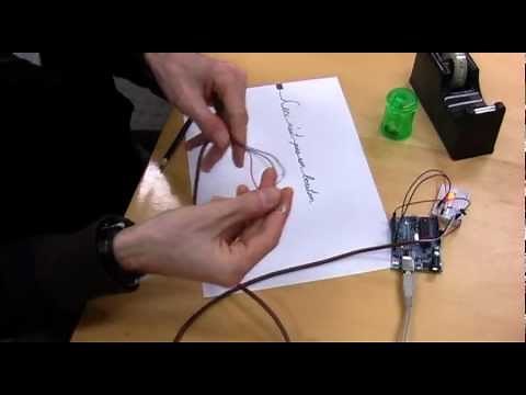 Make a Touch Sensor with a Pencil Drawing