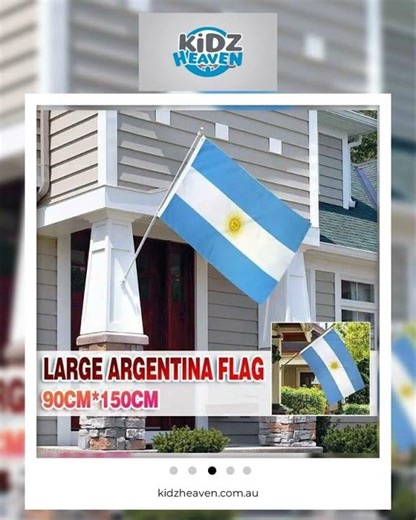 150 x 90cm Large Argentina Flag Argentine Argentinian National Outdoor Festival