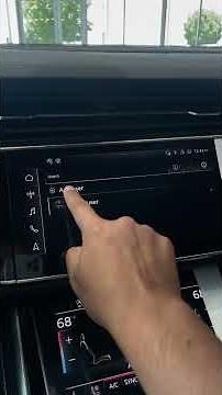 Setting up MyAudi and Local user in your Audi!