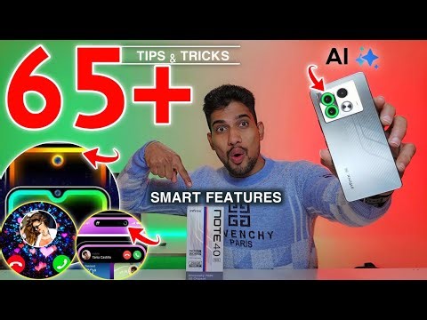 Infinix Note 40 Tips & Tricks | Infinix Note 40 5G Tips and Tricks | Top 65+ Hidden Features✨️