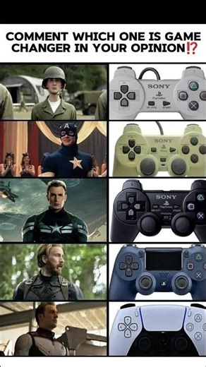 PS1 to PS5…🎮 PlayStation Evolution #gaming #playstation #avengers #ps5 #shorts