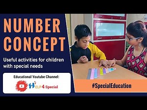 Number Concept Activities for Children | Special Education (‪@Help4Special‬ )