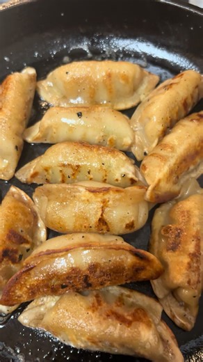 Delicious Cast-Iron Potstickers Recipe for Dinner
