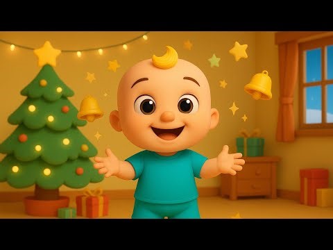 🎄 Get Your Toddler Moving This Christmas 🎄 | Fun Action Song for Kids 🎅 | Clap, Jump & Spin Along!