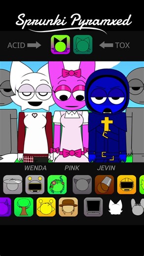 Pyramixed Pink #sprunki