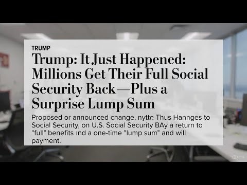 It Just Happened: Millions Get Their Full Social Security Back—Plus a Surprise Lump Sum