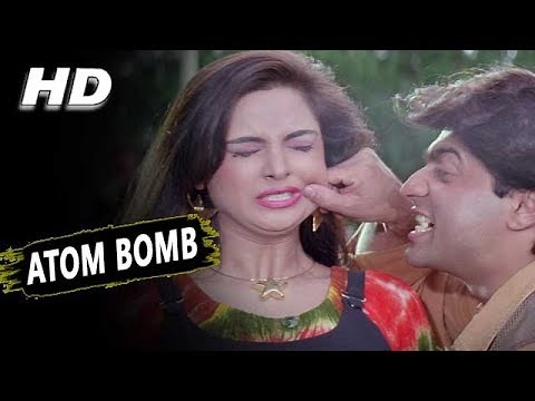 Atom Bomb | Alka Yagnik, Abhijeet Bhattacharya | Muqaddar 1996 HD Songs | Rohit Kumar, Simran