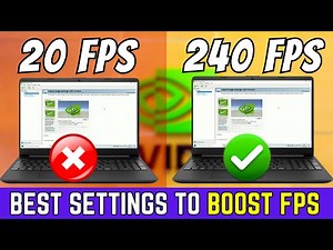 How to BOOST FPS | BEST NVIDIA Control Panel Settings For GAMING (UPDATED 2024)