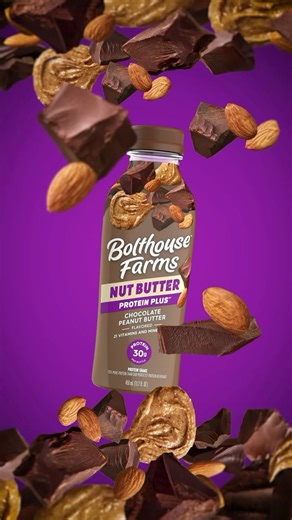 Sip into something deliciously indulgent that delivers 30g of protein and 21 vitamins and minerals with Bolthouse Farms Peanut Butter & Chocolate Protein Plus® shake – Your taste buds will thank you! 🥜🍫 | Bolthouse Farms