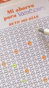 Reto de ahorro en 365 días. 💰 Si quieres un ahorro fácil y rápido, este es para ti. Para que vayas a tu ritmo y posibilidades de ahorrar. 💸 Pide tu plantilla. 🧡 #retodeahorro #ahorrodiario #mejoratusfinanzas #ahorrahoy #ahorrar #dinero #metas #mejoratuvida | Mi Ahorro