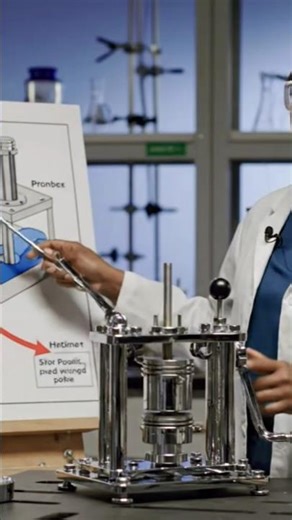 how the hydraulic press works #shorts #ytshorts