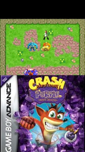 Crash Bandicoot Purple was a pathetic game #crashbandicoot #gba #gameboyadvance