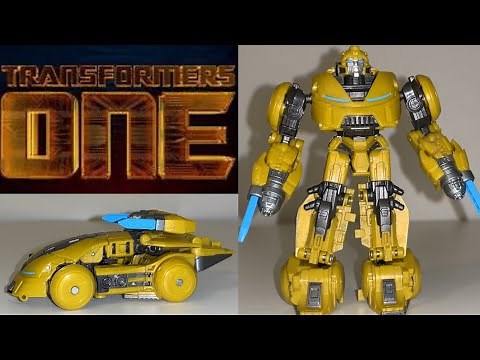 How to transform studio series B127 figure. Transformers one deluxe SS bumblebee car to robot mode