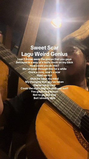 Sweet Scar - Acoustic Cover by Weird Genius