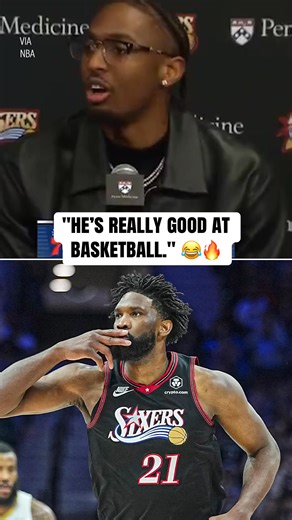 Tyrese Maxey speaks on Joel Embiid’s 40-point game in the 76ers’ win vs. the Pelicans 👏 | Yahoo Sports NBA